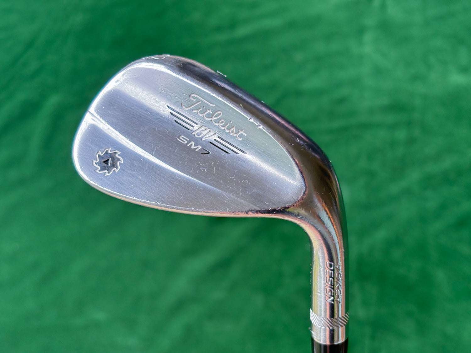 Titleist VOKEY SPIN MILLED SM7 Chrome 52°/12°F Gap Wedge (Stiff