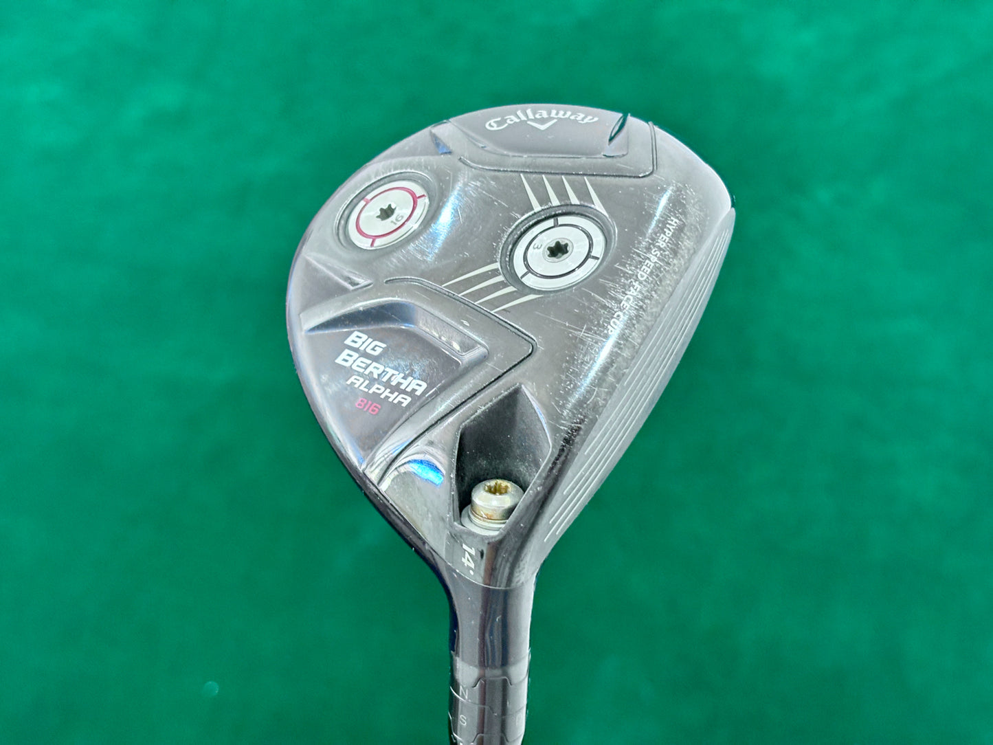 Callaway BIG BERTHA ALPHA 816 14° - Fairway Wood (Stiff)