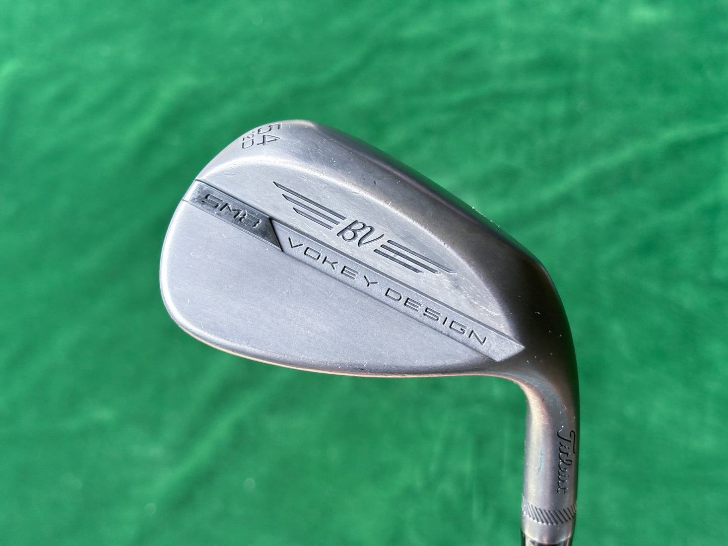 Titleist VOKEY SPIN MILLED SM8 Black 54°/12°D - Sand Wedge (Stiff)