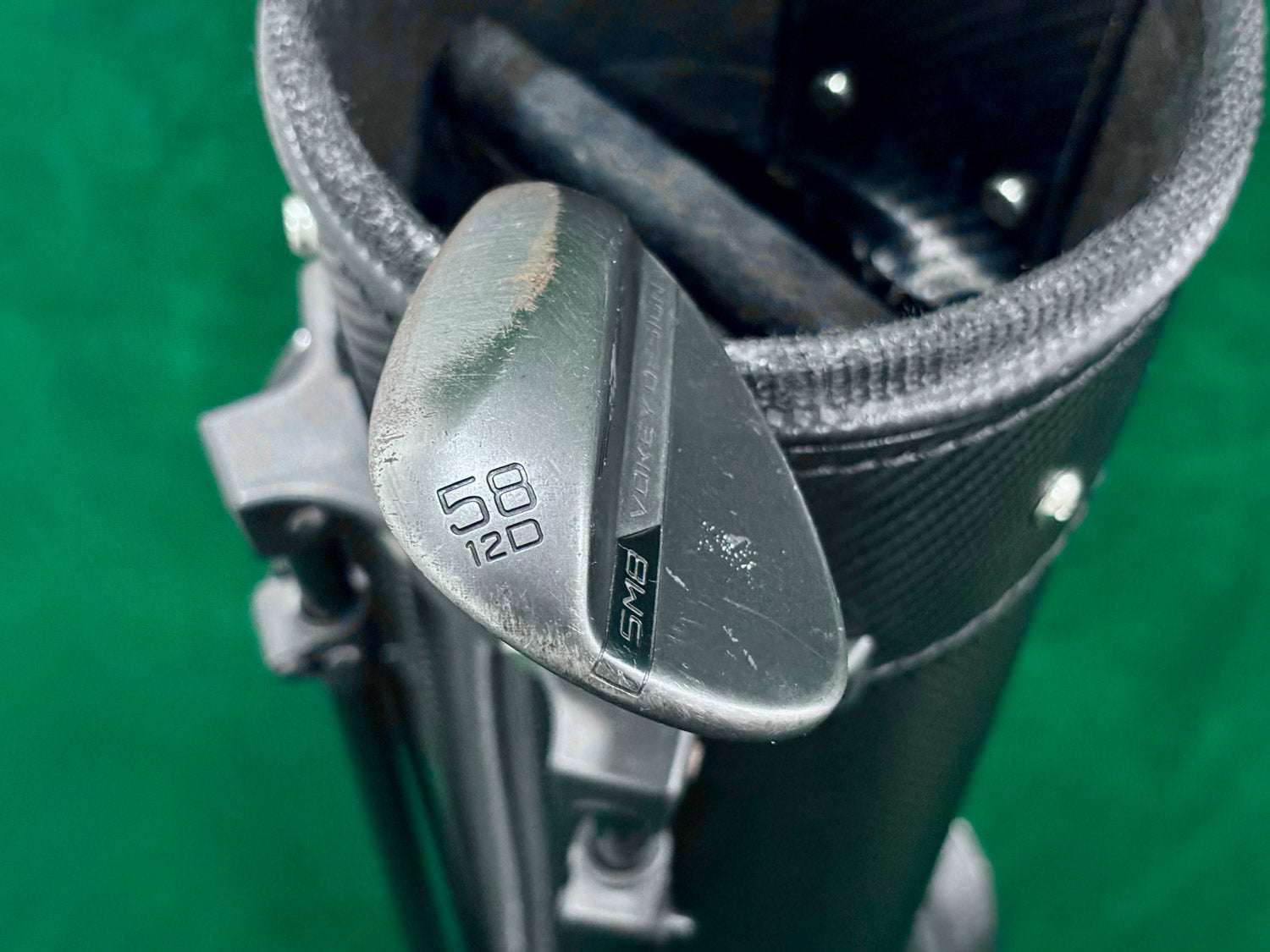 Titleist VOKEY SPIN MILLED SM8 Black 58°/12°D - Wedge (Stiff)