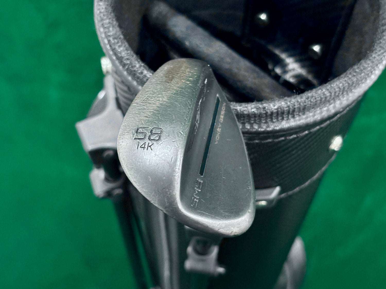 Titleist VOKEY SPIN MILLED SM9 Black 58°/14°K - Wedge (Stiff)