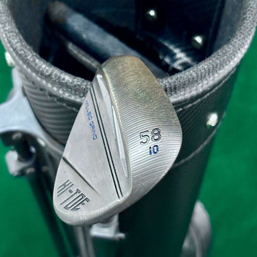 TaylorMade MILLED GRIND HI-TOE (2022) 58°/10° Left Hand - Wedge (Stiff)