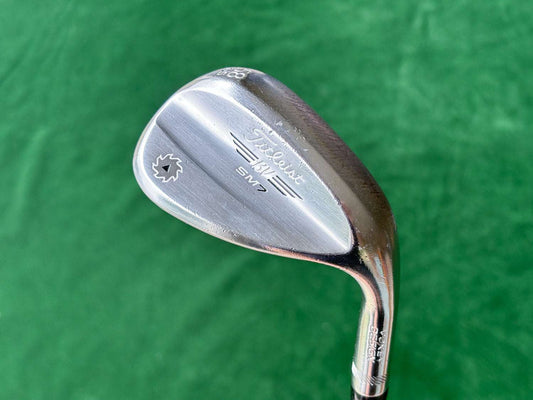 Titleist VOKEY SPIN MILLED SM7 Chrome 58°/10°S - Lob Wedge (Stiff)