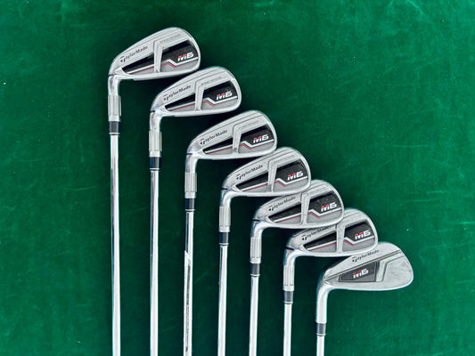 TaylorMade M6 5-AW (Left Handed) - Iron Set (Regular)