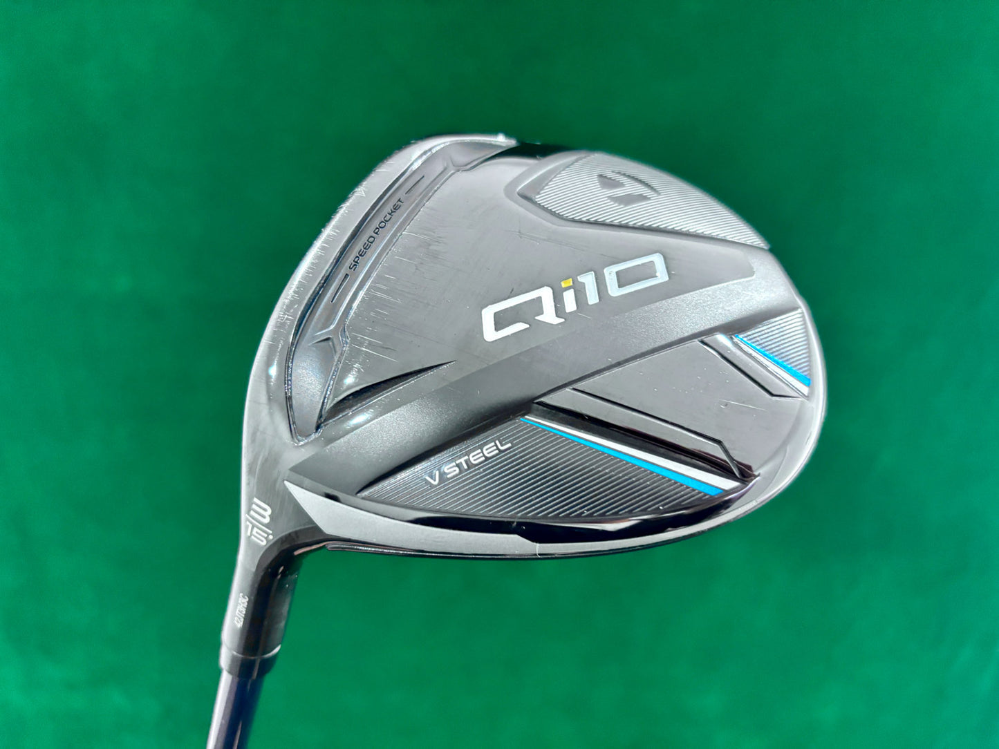 TaylorMade Qi10 3W Left Hand - Fairway Wood (Stiff Regular)