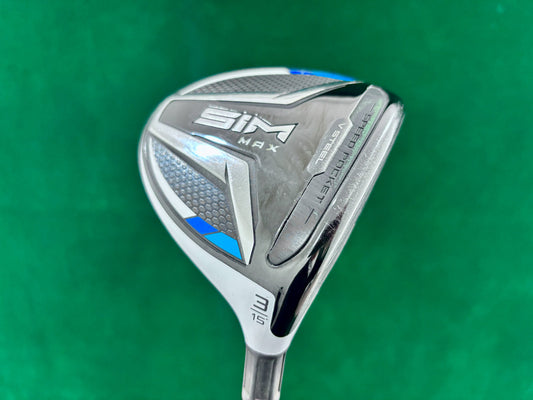 TaylorMade SIM MAX 3W - Fairway Wood (Stiff)